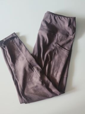 Maurices Leggings in Mauve Plum